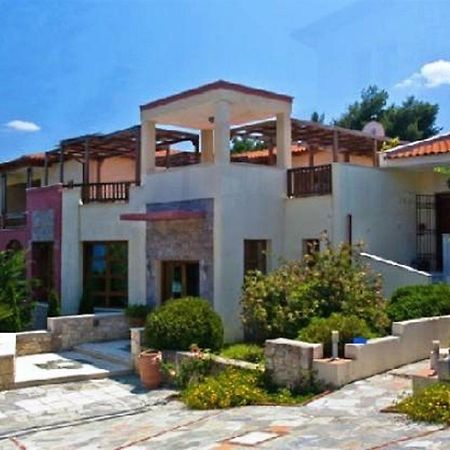 Gi Ga Mar Aparthotel Kriopigi Bagian luar foto
