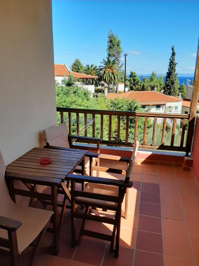 Gi Ga Mar Aparthotel Kriopigi Bagian luar foto