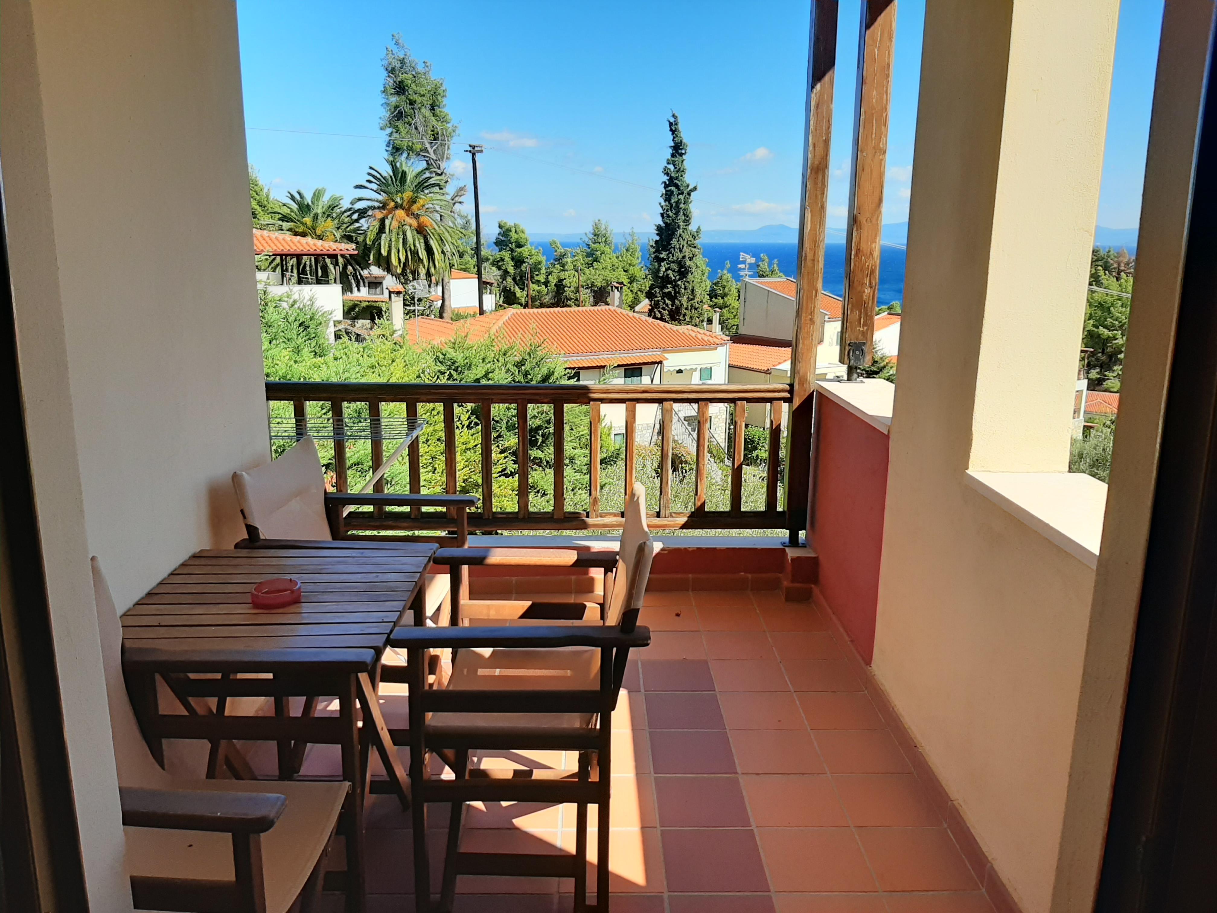 Gi Ga Mar Aparthotel Kriopigi Bagian luar foto